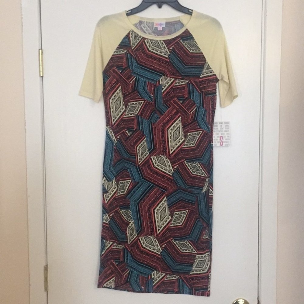 S Lularoe Julia Dress DD22 1548